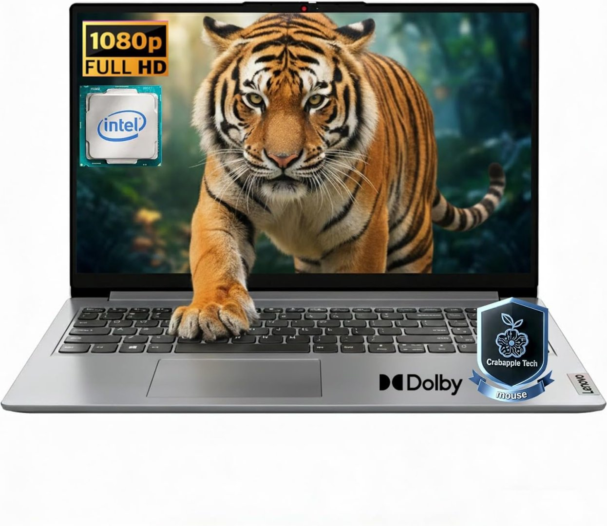 Lenovo Ideapad 1 15.6" FHD Laptop: Intel N6000, 8GB RAM, 128GB Storage, Win 11 Home, Perfect for Home & Daily Tasks