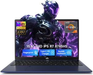 NIMO 15.6" FHD Business Laptop with AMD Ryzen 7 8745HS, 16GB RAM, 512GB SSD - Perfect for Creators & Professionals, 2 Year Warranty