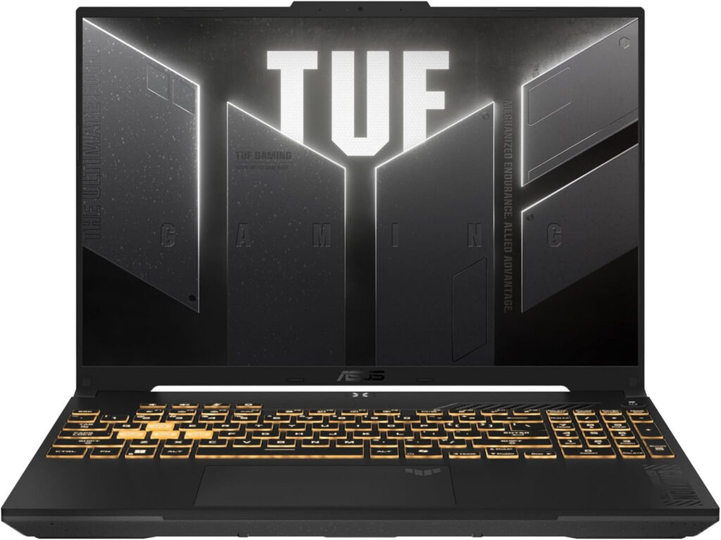 ASUS TUF Gaming F16 Laptop: 16 FHD+ 144Hz, Intel Core i5, NVIDIA RTX 4050, 16GB DDR5, 512GB SSD, Wi-Fi 6, Win11 Home