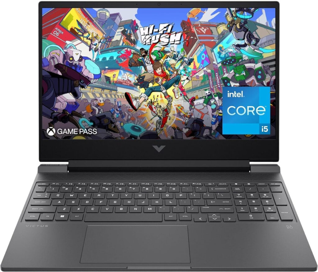 HP Victus 15.6 Full HD Gaming Laptop: Intel i5, RTX 3050, 16GB RAM, 512GB SSD, Wi-Fi 6, Windows 11 Pro