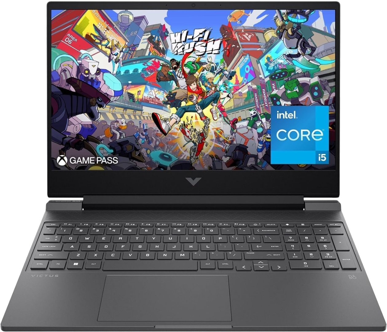 HP Victus 15.6" Full HD Gaming Laptop: Intel i5, RTX 3050, 16GB RAM, 512GB SSD, Wi-Fi 6, Windows 11 Pro
