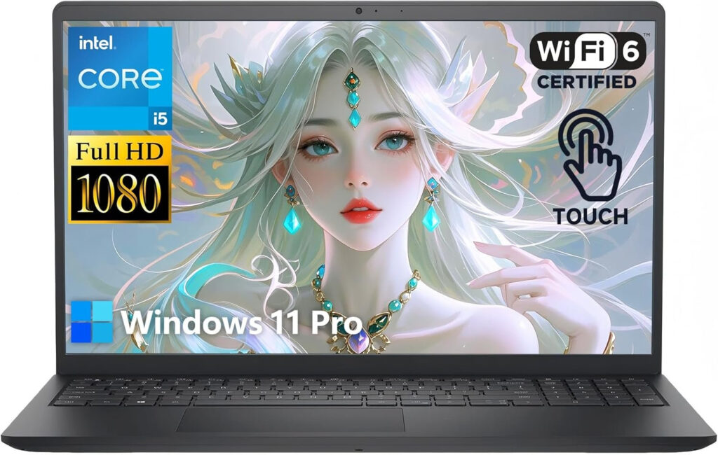 Dell Touchscreen Laptop with Intel i5 1334U, 32GB RAM, 1TB SSD, Windows 11 Pro - Perfect for Gaming and Business